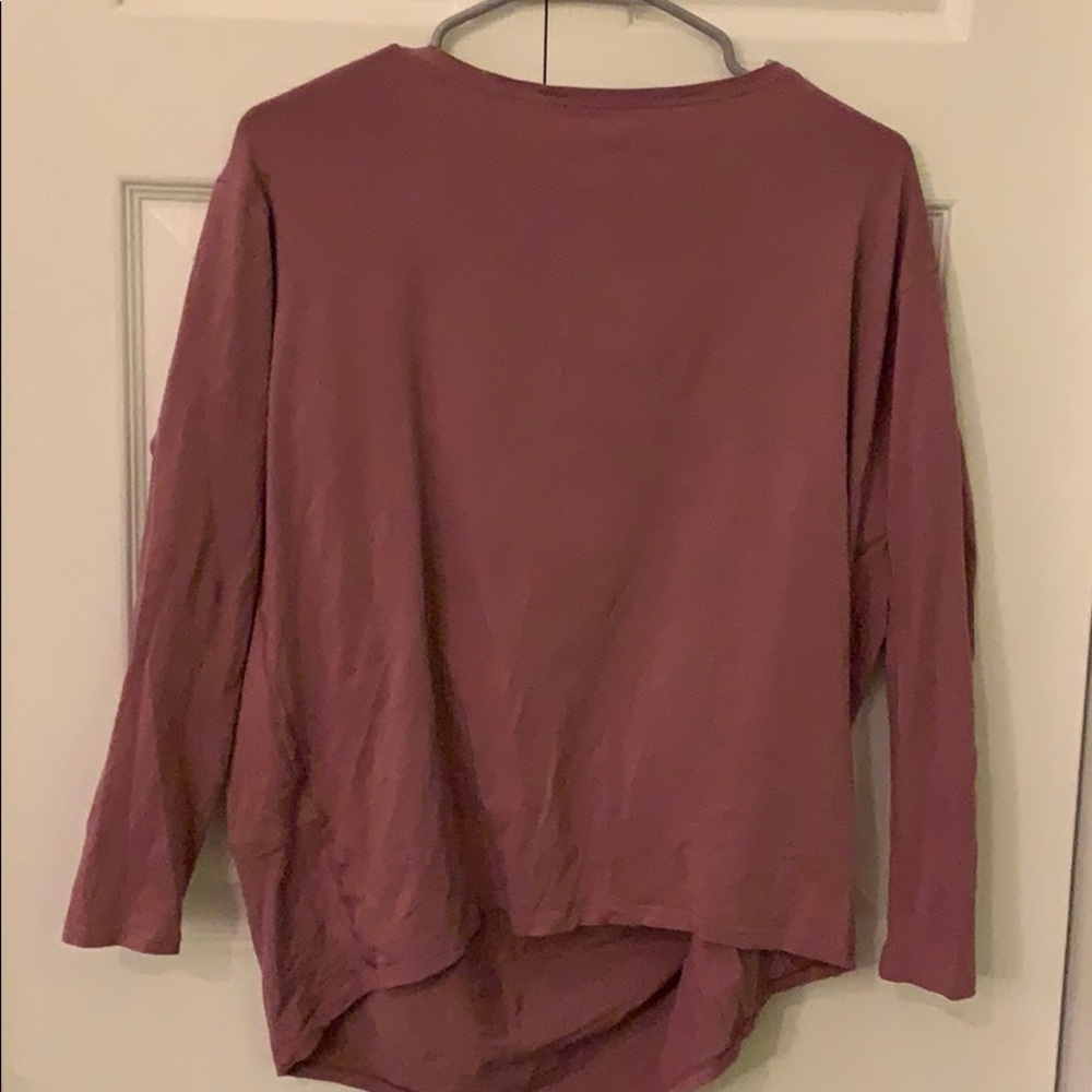 Lulu lemon purple long sleeve